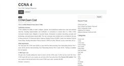 Desktop Screenshot of ccna4.com